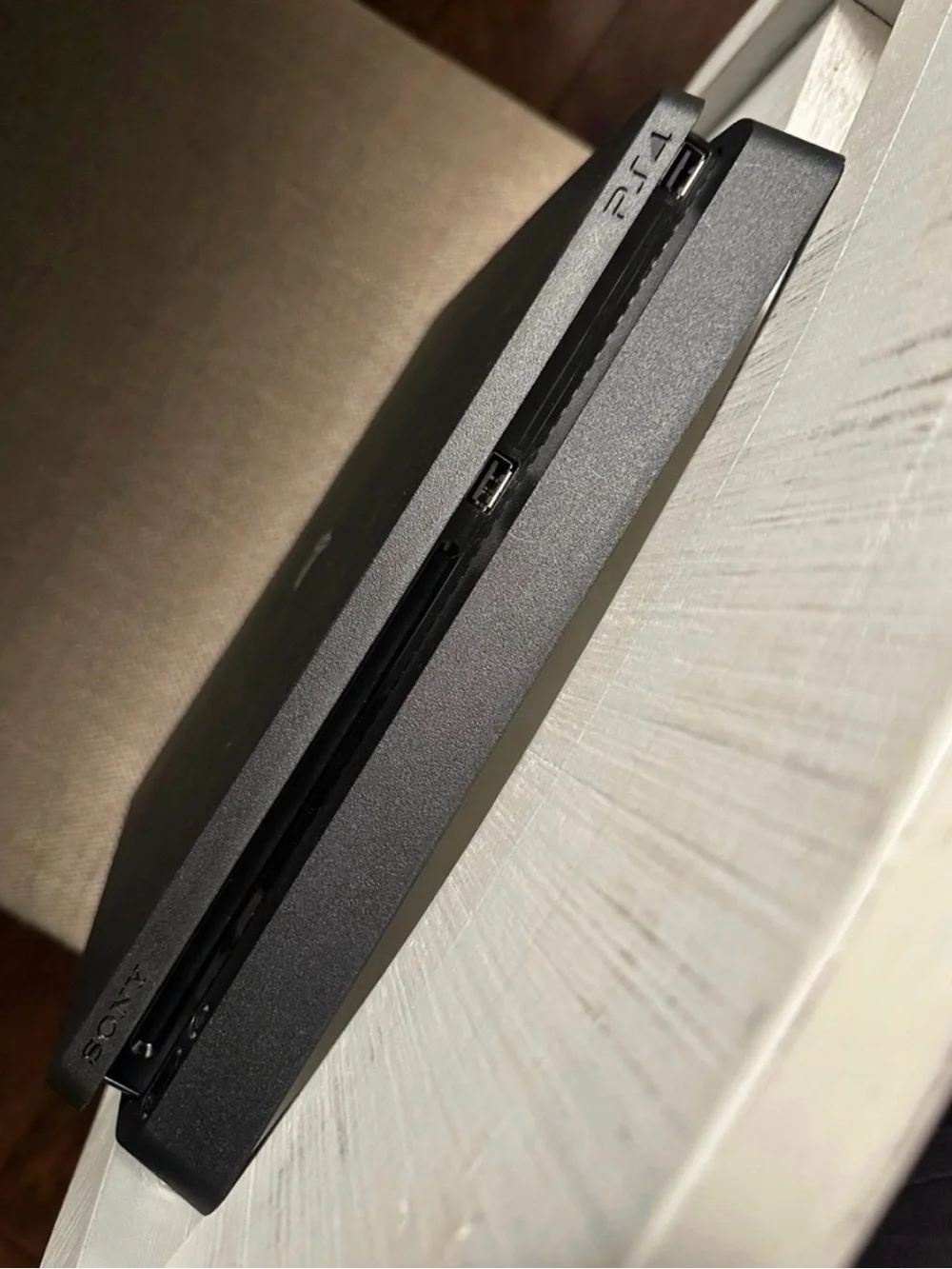 Sony PS4 Slim Black Gaming Console with Black DualShock Controller